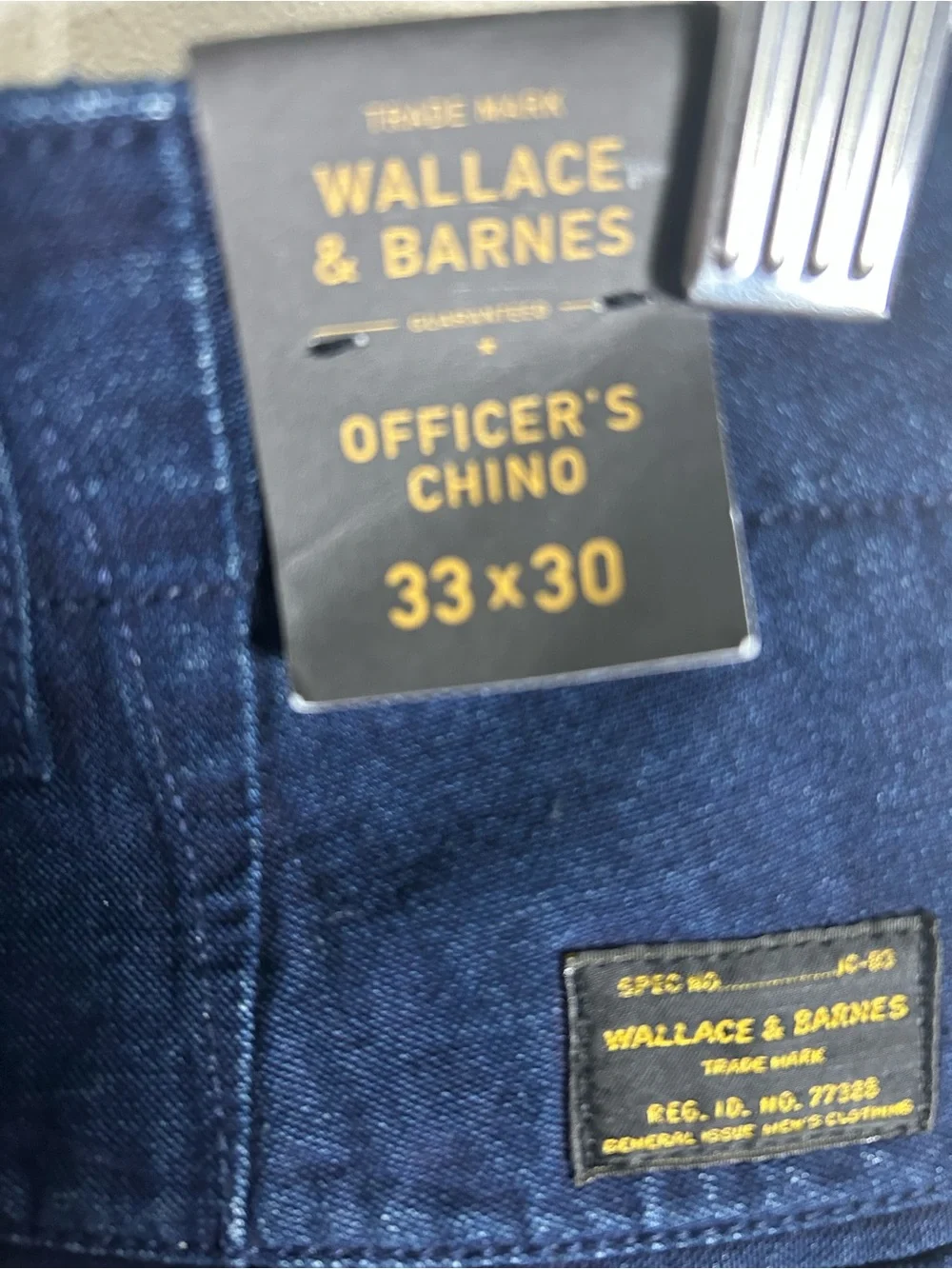 J. Crew Navy Blue Chinos - Straight Leg